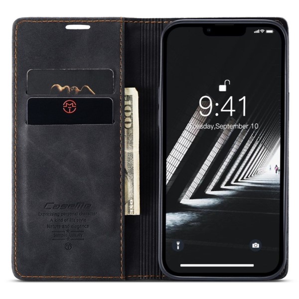 Púzdro CASEME pre iPhone 14 čierne
