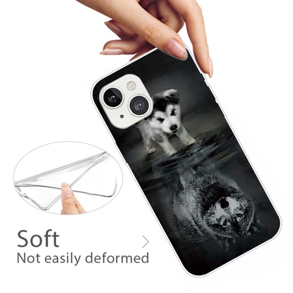 Kryt na iPhone 14 Šteňa