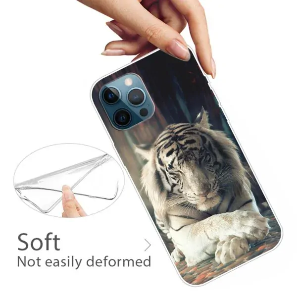 Kryt na iPhone 14 Pro tiger