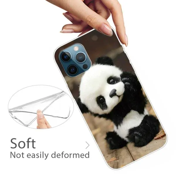 Kryt na iPhone 14 Pro panda