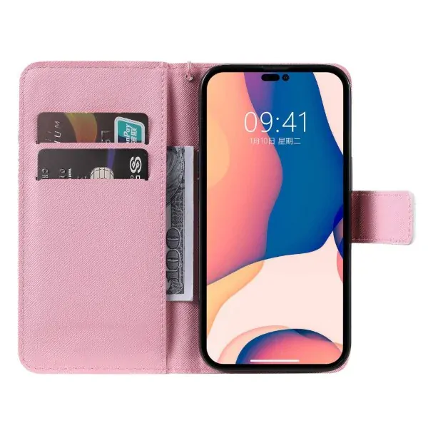 Púzdro pre iPhone 14 Pro Mačiatko ružové