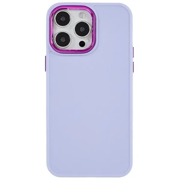 Kryt na iPhone 14 Pro gumový Lens fialový