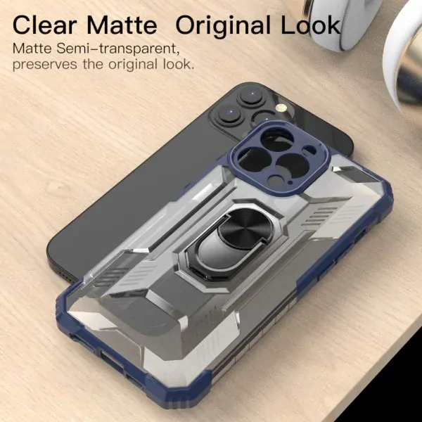Kryt na iPhone 13 Pro odolný Protective modrý