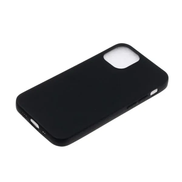 Kryt na iPhone 12 Mini gumový čierny