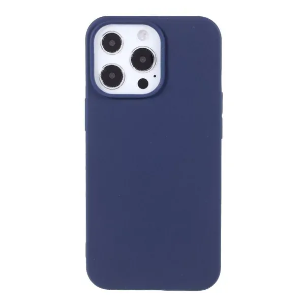 Kryt na iPhone 13 Pro Max gumový tmavo modry