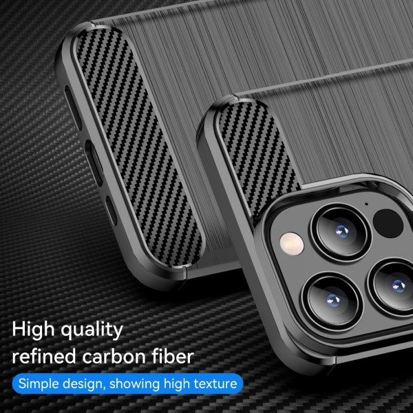 Kryt na iPhone 13 Pro Max Carbon černý