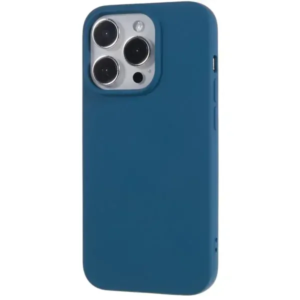 Kryt na iPhone 14 Pro Max gumový modrý