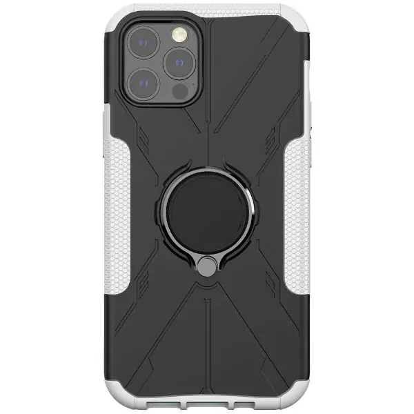 Kryt na iPhone 12 / 12 Pre odolný Tire 2 biely