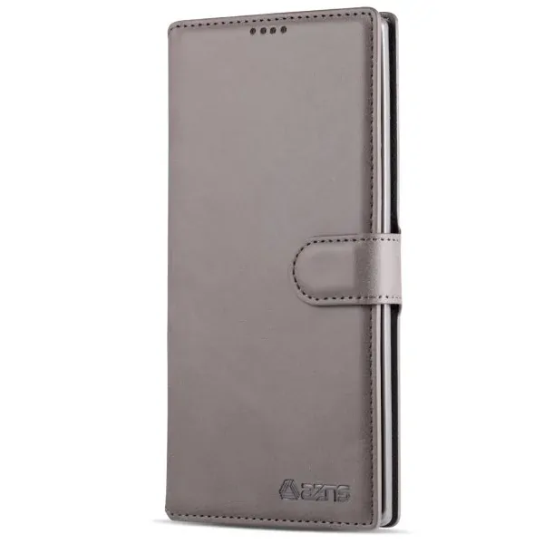 Puzdro AZNS na Samsung Galaxy Note 10 Plus sivé