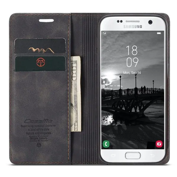 Puzdro na Samsung Galaxy S7 CASEME černé