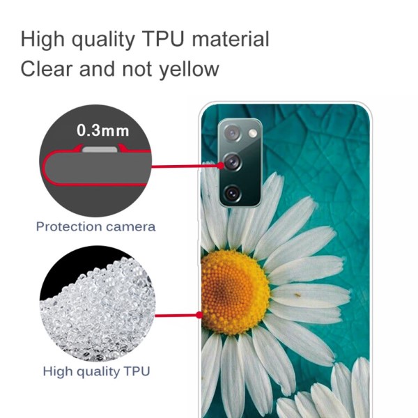 Kryt na Samsung Galaxy S20 FE Kopretina
