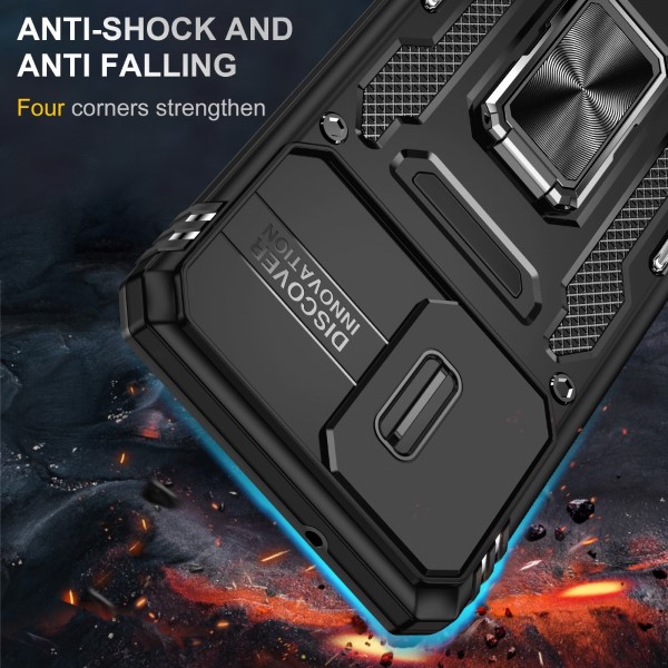 Kryt na Samsung Galaxy S20 odolný s krytom na fotoaparát čierny