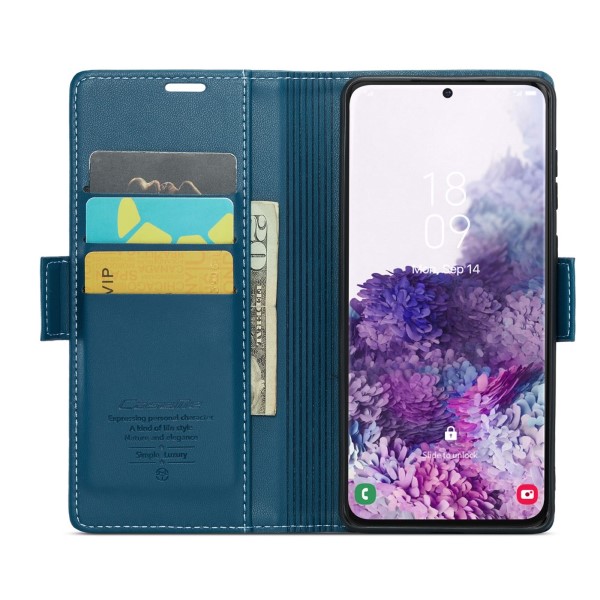 Puzdro na Samsung Galaxy S20 CASEME smooth modré