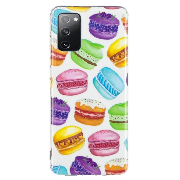 Kryt na Samsung Galaxy S20 FE svietiaci Makrónka
