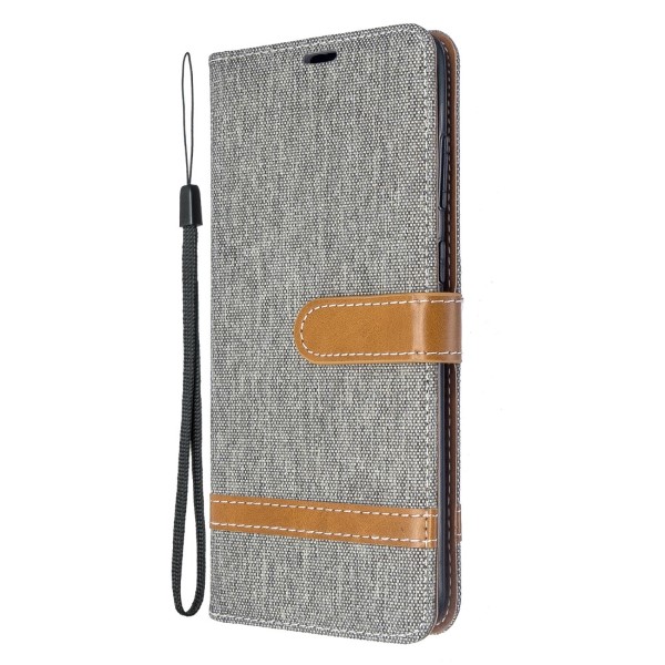 Puzdro na Samsung Galaxy S20 Plus Jeans sivé