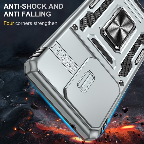 Kryt na Samsung Galaxy S20 Ultra odolný s krytom na fotoaparát sivý