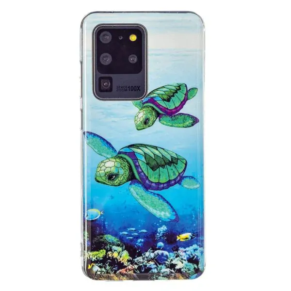 Kryt na Samsung Galaxy S20 Ultra svietiaci Korytnačka