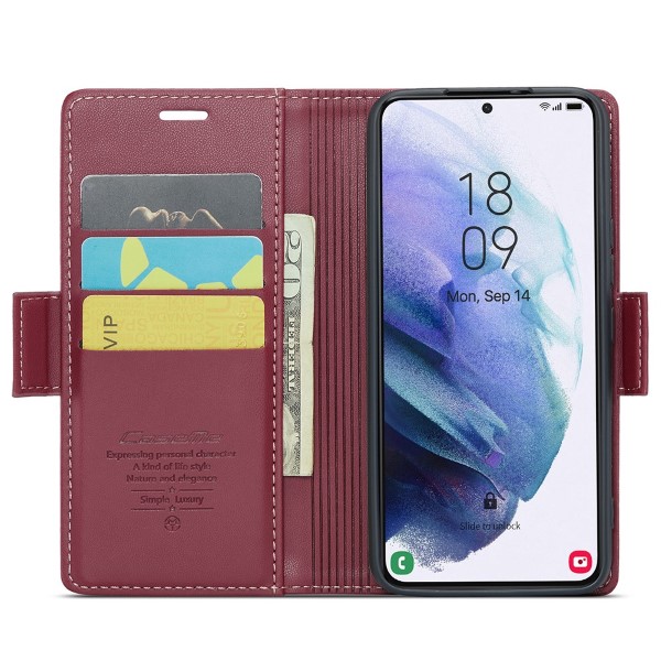 Puzdro na Samsung Galaxy S21 CASEME smooth červené