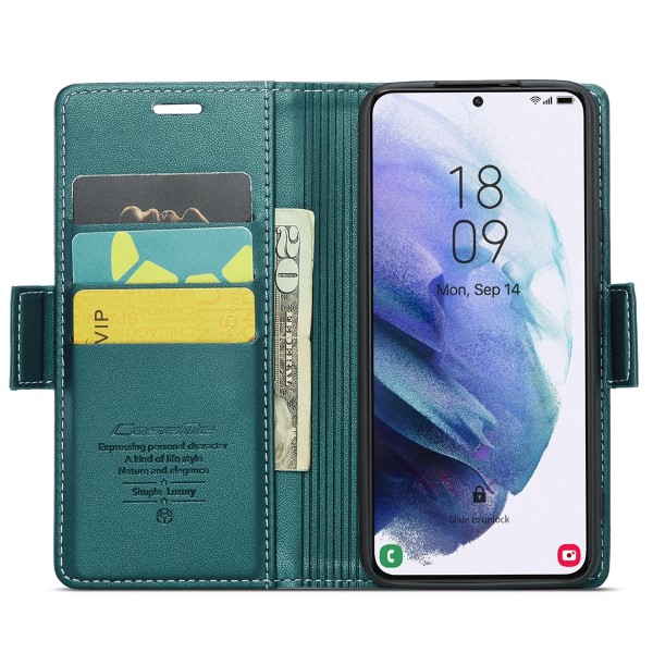 Puzdro na Samsung Galaxy S21 Plus CASEME smooth zelené