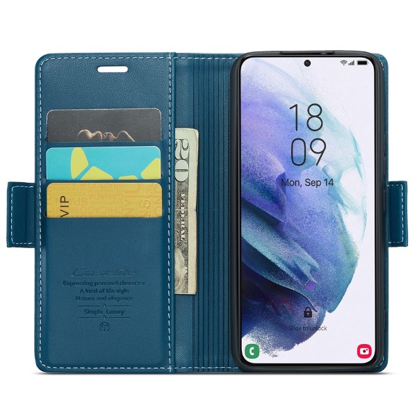 Puzdro na Samsung Galaxy S21 Plus CASEME smooth modré