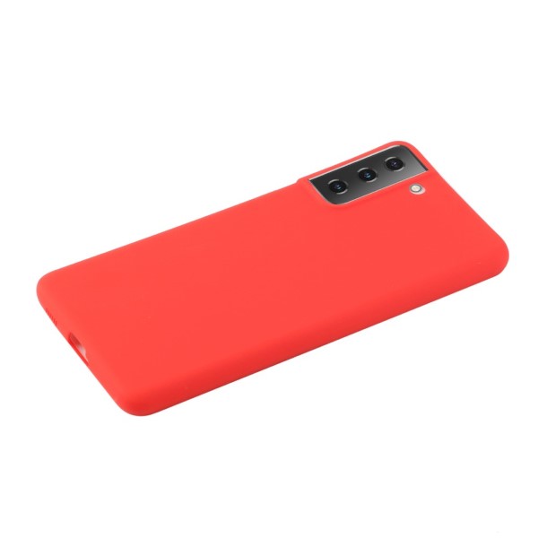 Kryt na Samsung Galaxy S21 Plus Silikónový červený