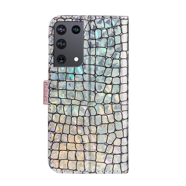 Puzdro na Samsung Galaxy S21 Ultra Glitter ružové