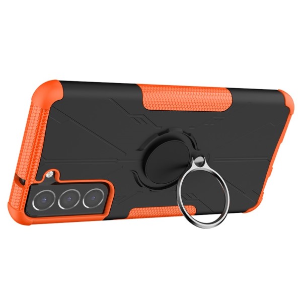 Kryt na Samsung Galaxy S21 FE odolný Tire oranžový