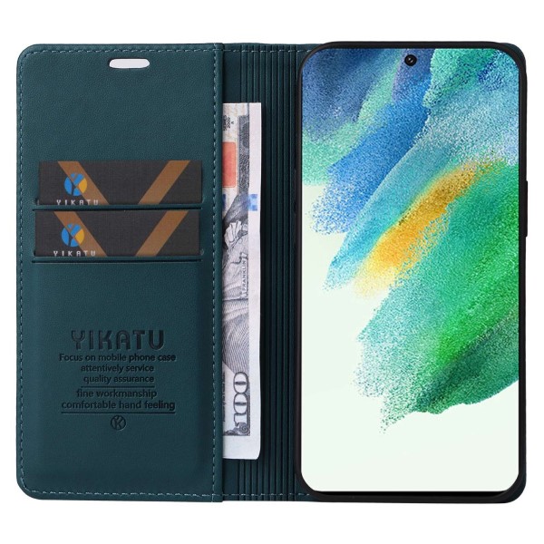 Puzdro na Samsung Galaxy S21 FE Yikatu modré