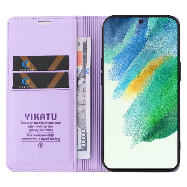 Puzdro na Samsung Galaxy S21 FE Yikatu fialové