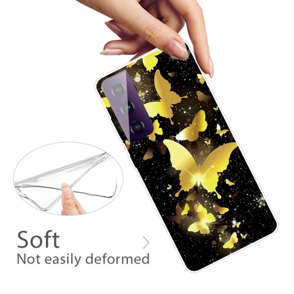 Kryt na Samsung Galaxy S21 FE Motýľ