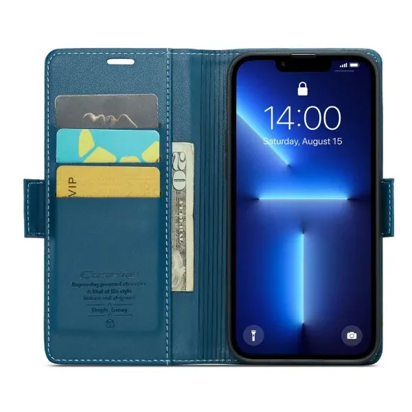 Púzdro na iPhone 13 Pro Max CASEME smooth modré