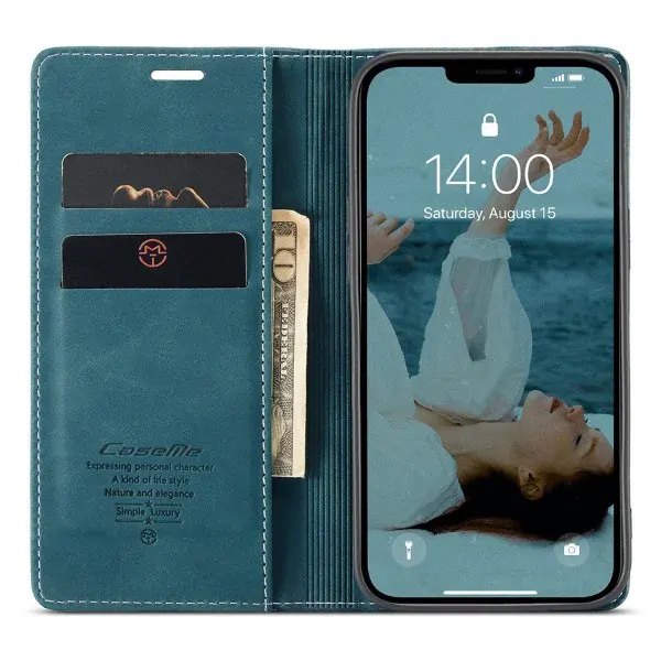Púzdro na iPhone 13 Pro Max CASEME modré