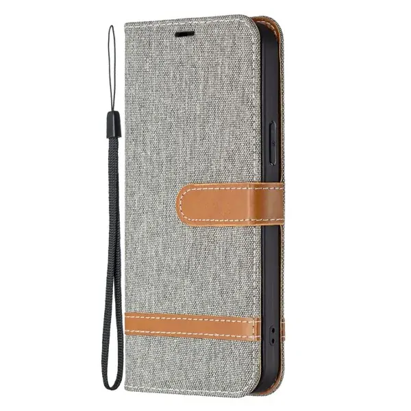 Púzdro na iPhone 13 Pro Max Jeans šedé