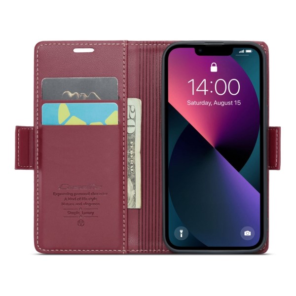 Púzdro pre iPhone 13 Mini CASEME smooth červené