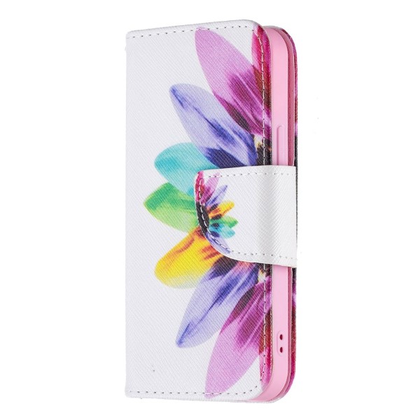 Púzdro pre iPhone 13 Mini Kytka biele