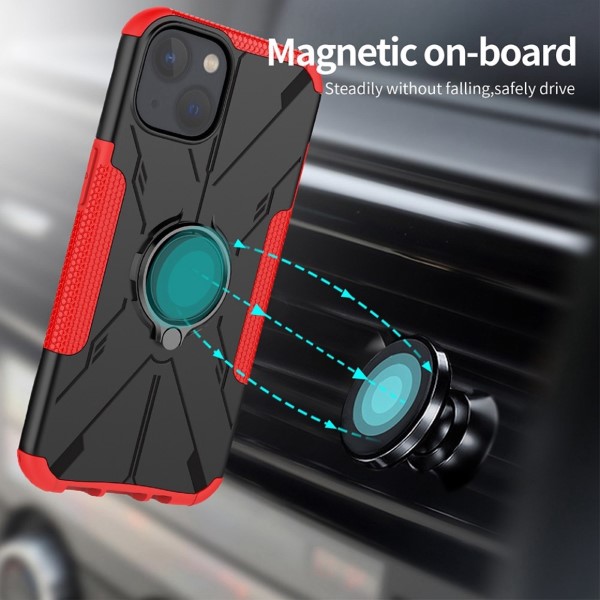 Kryt na iPhone 13 Mini odolný Tire červený