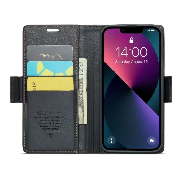 Púzdro na iPhone 14 Plus CASEME smooth čierne