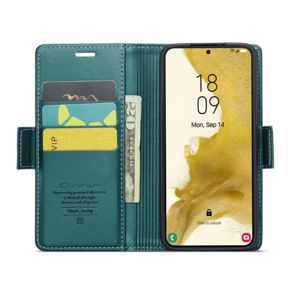 Puzdro na Samsung Galaxy S22 CASEME smooth zelené