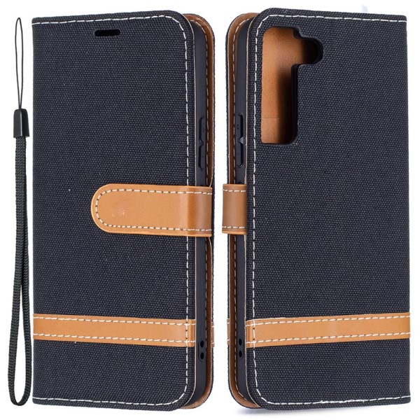 Puzdro na Samsung Galaxy S22 Jeans čierne