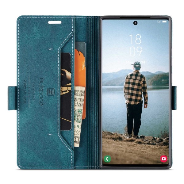 Puzdro na Samsung Galaxy S22 Ultra AUTSPACE modré