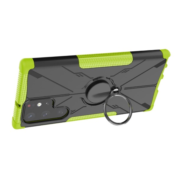 Kryt na Samsung Galaxy S22 Ultra odolný Tire zelený