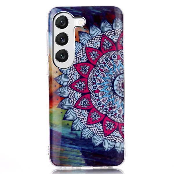 Kryt na Samsung Galaxy S23 svietiaci Mandala