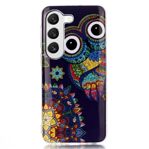 Kryt na Samsung Galaxy S23 svietiaci Sova