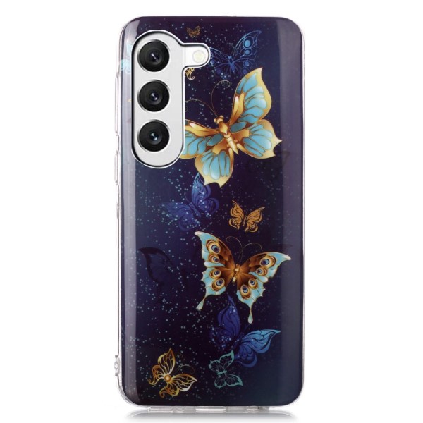 Kryt na Samsung Galaxy S23 plus svietiaci Motýľ