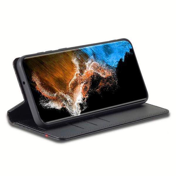 Puzdro na Samsung Galaxy S23 Plus LC.IMEEKE Carbon horizontal čierne
