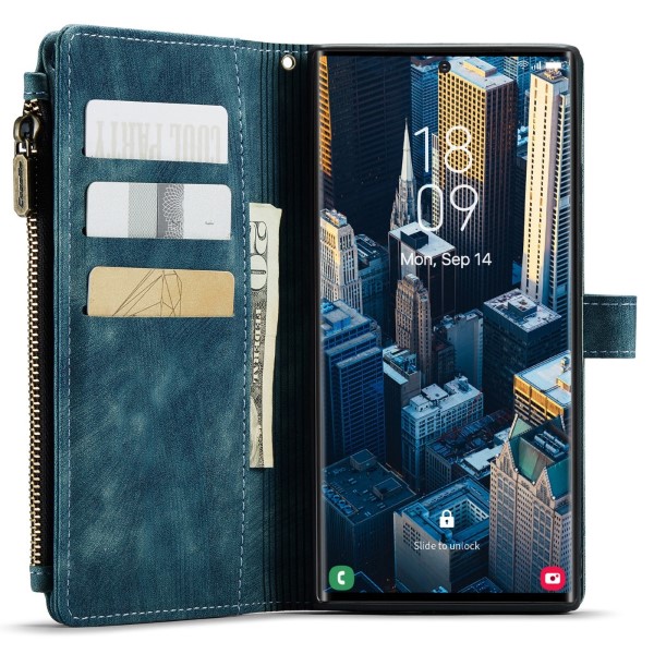 Puzdro na Samsung Galaxy S23 Ultra CASEME Deluxe modré