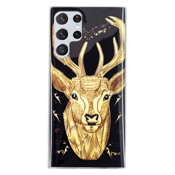 Kryt na Samsung Galaxy S23 Ultra svietiaci Jeleň