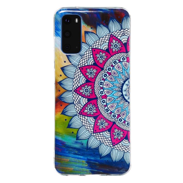 Kryt na Samsung Galaxy S20 svietiaci Mandala