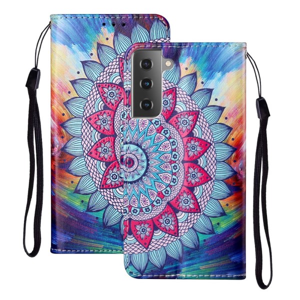 Puzdro na Samsung Galaxy S21 FE Mandala farebné