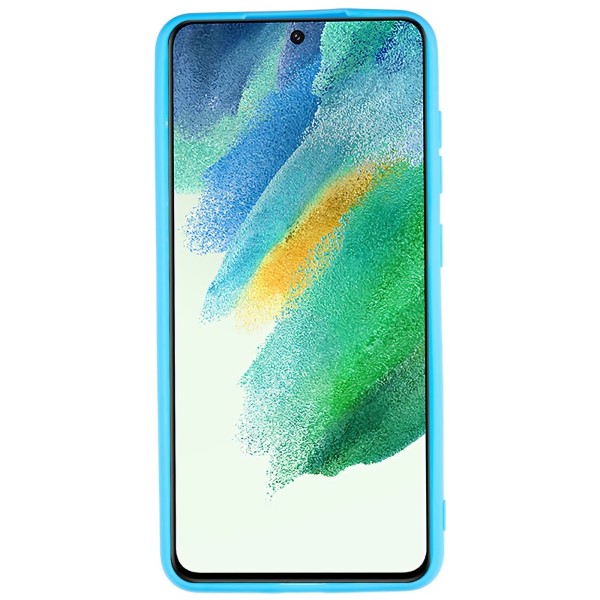 Kryt na Samsung Galaxy S21 FE gumový modrý